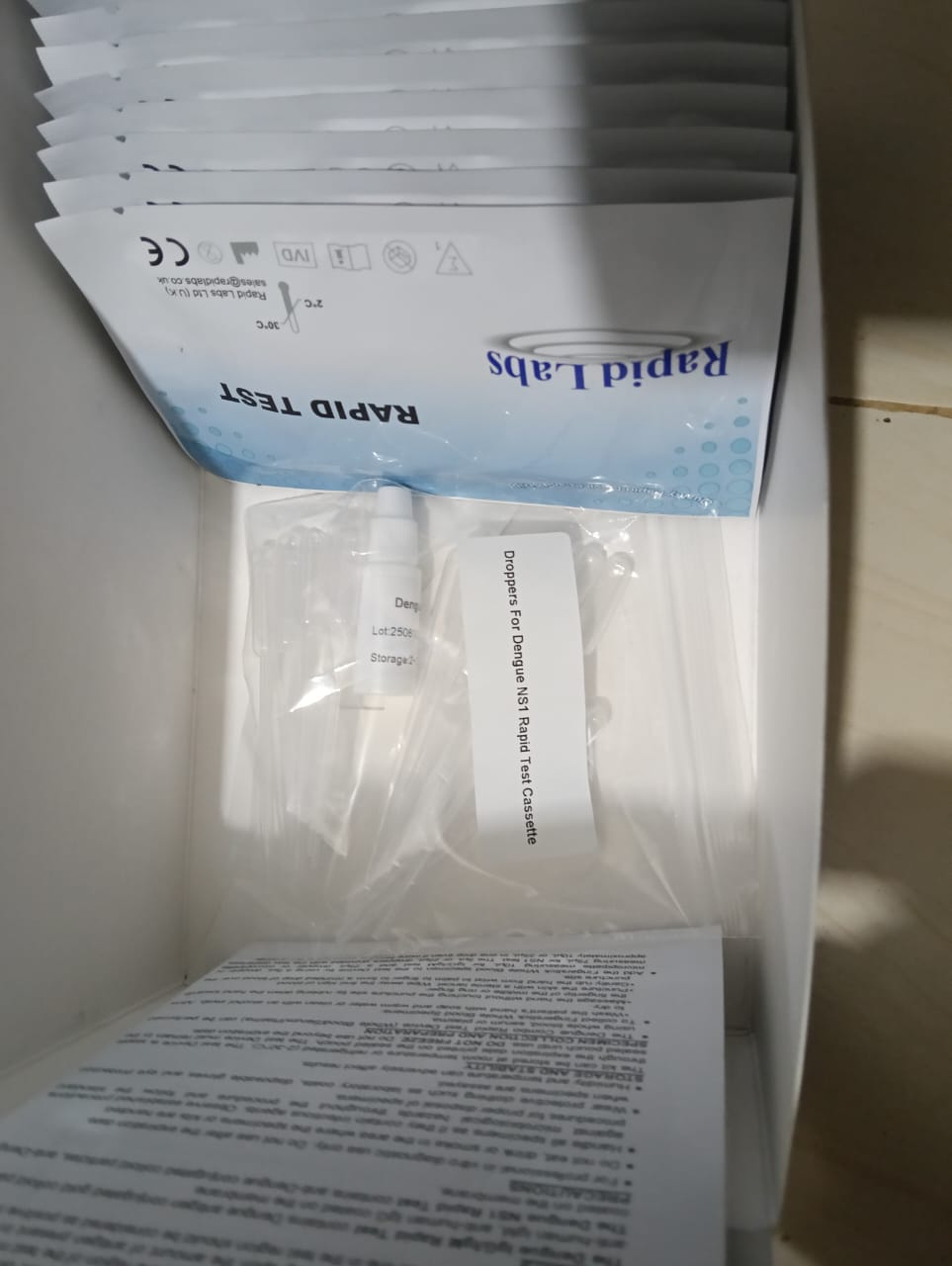 Dengue NS1 Antigen IgG/IgM Antibody Duo Panel Rapid Test_img_1