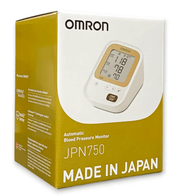 Japan Made Omron Latest JPN 750 Automatic Blood Pressure Monitor with BP Level Indicator, 100 Measurements in Memory | 5-Year Global Brand Warranty by Omron_img_3